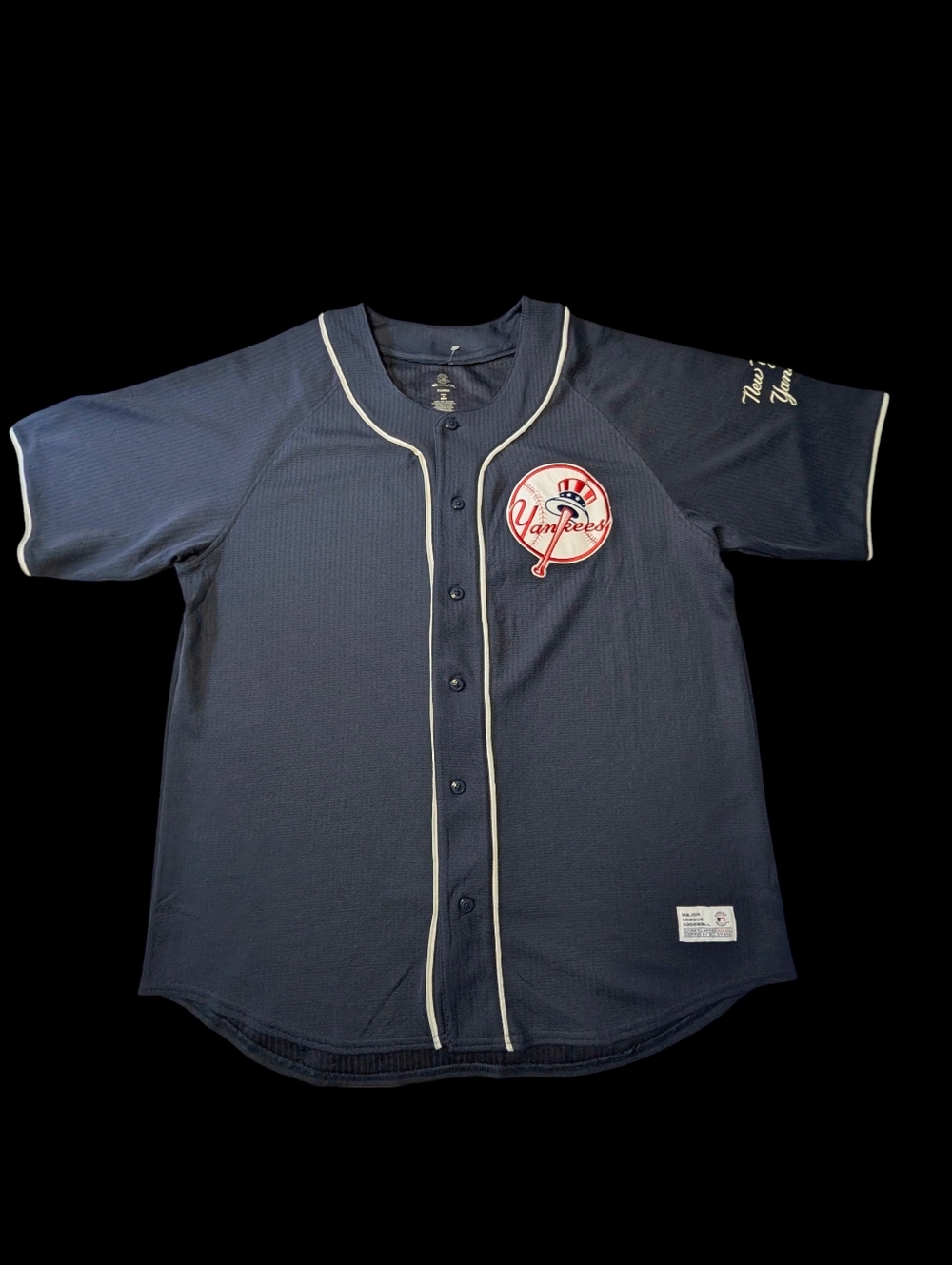 New York Yankees Genuine Merchandise Dynasty Series Baseball Jersey Men's XL